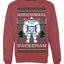 Abdominal Swoleman Fitness Yeti Ugly Christmas Sweater Unisex Crewneck Sweatshirt