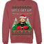Let's Get Lit Clark Vacation Ugly Christmas Sweater Unisex Crewneck Sweatshirt