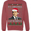 It's Christmas I'll Get The Thumbtacks TV Show Parody Ugly Christmas Sweater Unisex Crewneck Sweatshirt