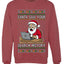 Santa Saw Your Search History, Funny Internet Humor, Ugly Christmas Unisex Sweater, Crewneck Sweatshirts