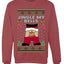 Jingle My Bells, Unisex Ugly Christmas Sweater, Crewneck Sweatshirts