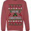 We're Christmas, Unisex Ugly Christmas Sweater, Crewneck Sweatshirts