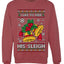 I Like To Ride His Sleigh, Unisex Ugly Christmas Sweater, Crewneck Sweatshirts