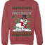 Snow Frostitute, Funny Unisex Ugly Christmas Sweater, Crewneck Sweatshirts