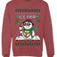 Snow Ice Pimp, Funny Unisex Ugly Christmas Sweater, Crewneck Sweatshirts