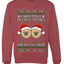 Christmas Festivi-Titties Are My Favorite, Unisex Ugly Christmas Sweater Crewneck Sweatshirts