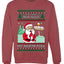 Ask Your Mom About My North Pole Naughty Santa, Unisex Ugly Christmas Sweater, Crewneck Sweatshirts