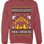 Spoiler Alert He Dies Nativity Scene, Unisex Ugly Christmas Sweater, Crewneck Sweatshirts