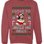 I Love To Jingle His Bells, Unisex Ugly Christmas Sweater, Crewneck Sweatshirts