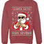 Santa Says 6 7 Numbers Meme, Unisex Ugly Christmas Sweater, Crewneck Sweatshirts