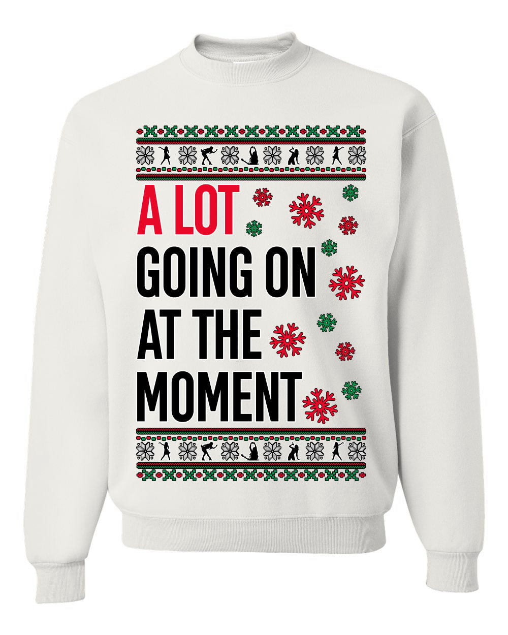 In My Era Movie Christmas Outfit Ugly Christmas Sweater Unisex Crewneck Sweatshirt