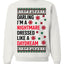 In My Era Movie Christmas Outfit Ugly Christmas Sweater Unisex Crewneck Sweatshirt