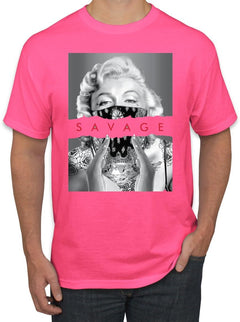 Wild Bobby Marilyn Famous Savage Rockstar T-Shirt