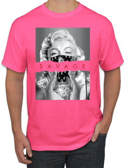 Wild Bobby Marilyn Famous Savage Rockstar T-Shirt