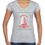 Nakatomi Plaza Christmas Party 1988 Ugly Christmas Sweater Women’s Standard V-Neck Tee