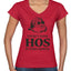 Theres some Hos in this House Ugly Christmas Sweater Women’s Standard V-Neck Tee