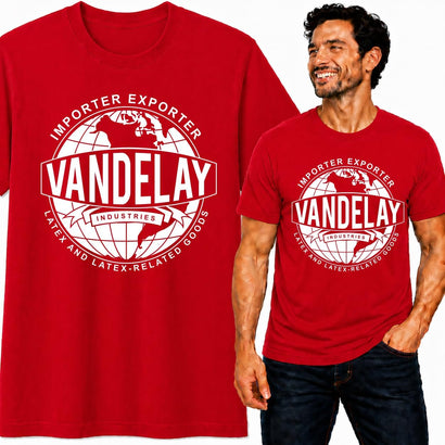 Wild Bobby Vandelay Industries Mens Graphic T-Shirt