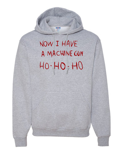Die Hard Now I Have a Machine Gun Ho ho ho Christmas Unisex Graphic Hoodie Sweatshirt