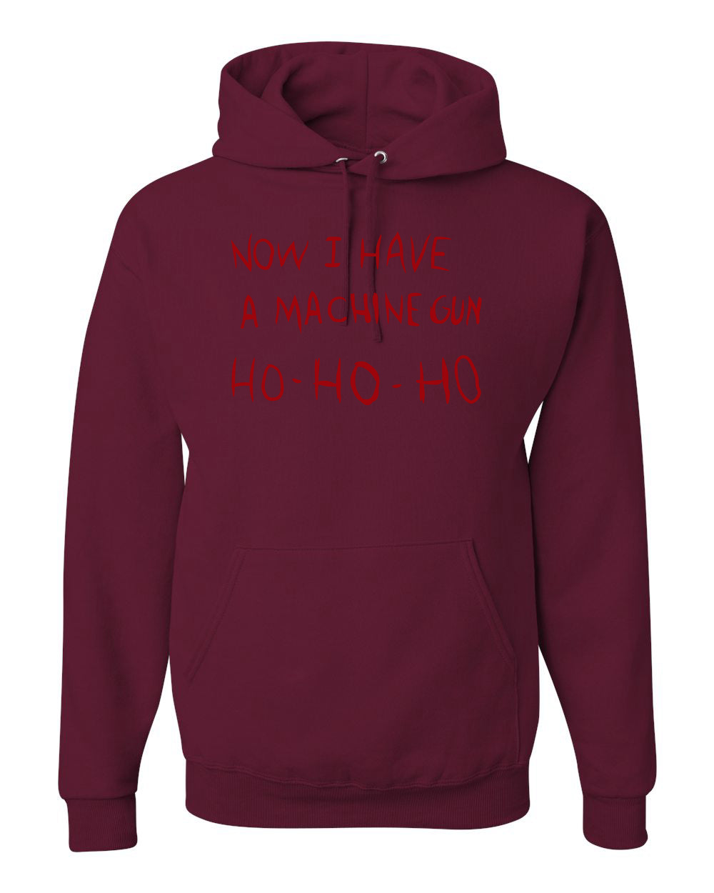 Die Hard Now I Have a Machine Gun Ho ho ho Christmas Unisex Graphic Hoodie Sweatshirt