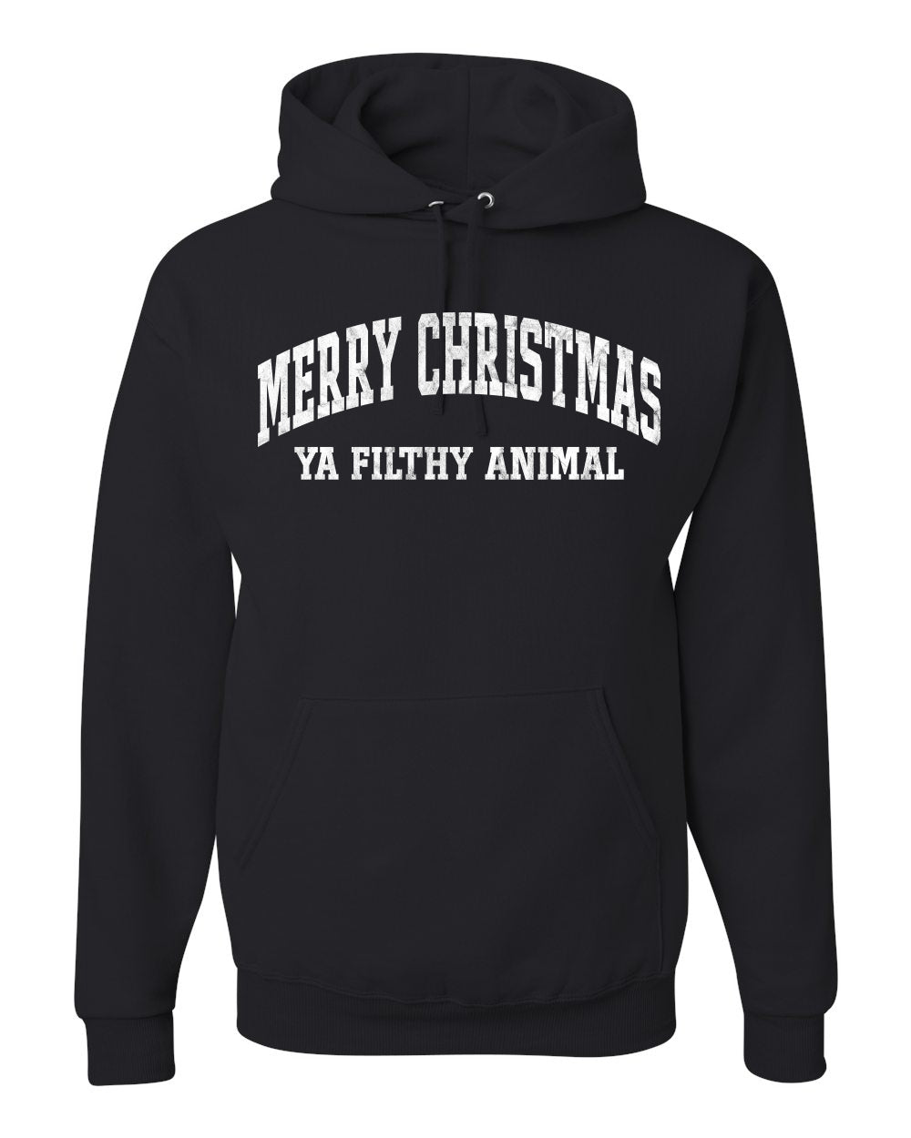 Vintage Movie Quote Merry Christmas Filthy Animal Christmas Unisex Hoodie Sweatshirt