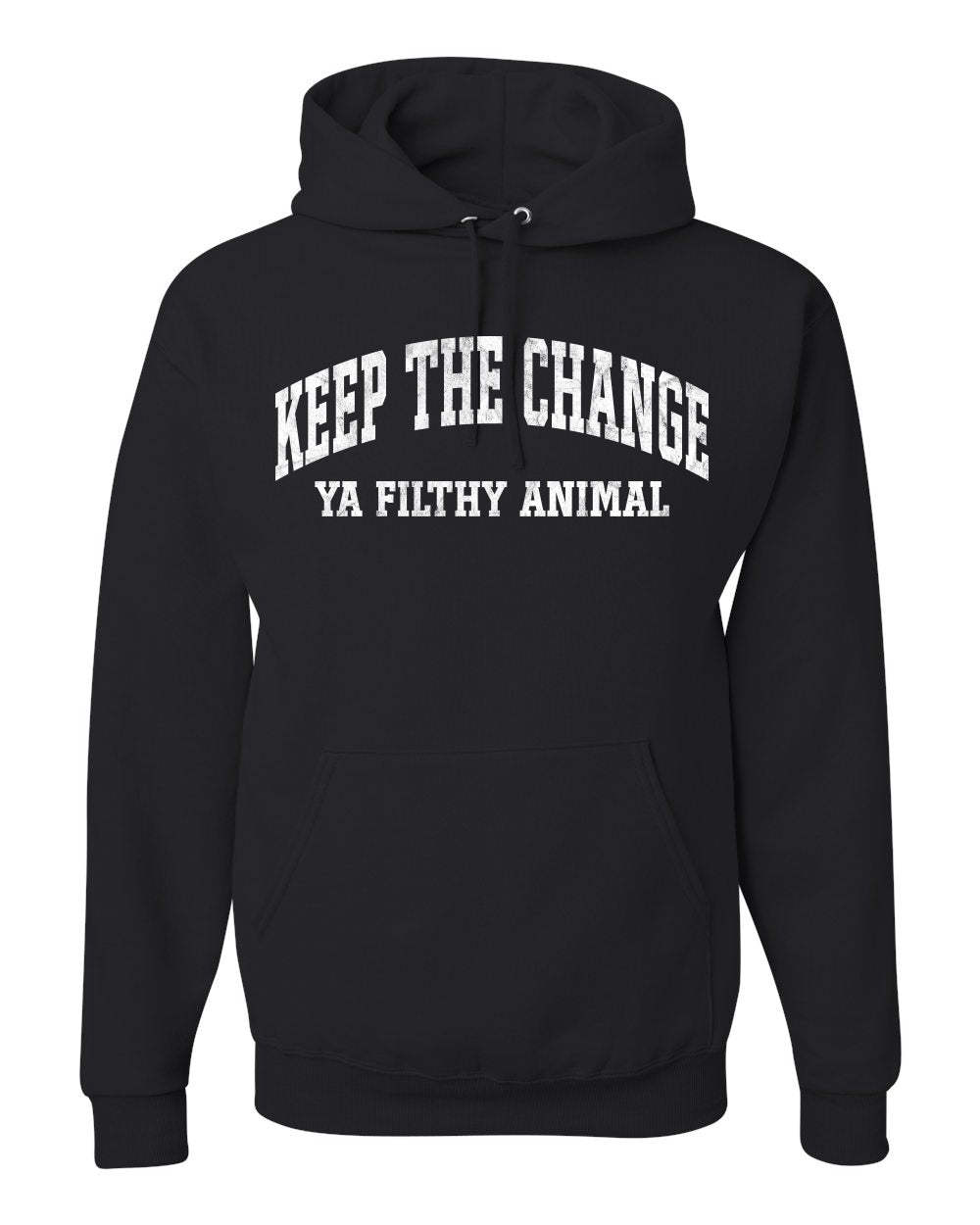 Vintage Movie Quote Keep The Change Filthy Animal Christmas Unisex Hoodie Sweatshirt