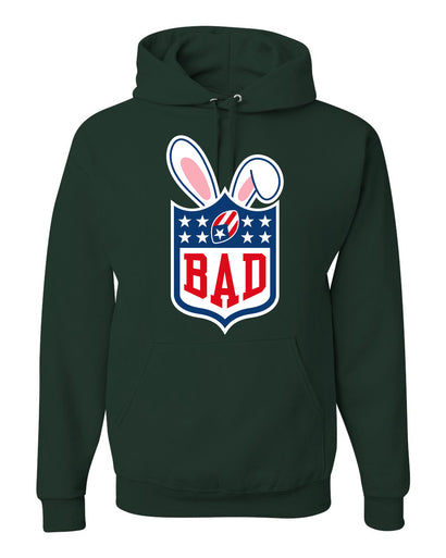 Bunny Bowl Football BAD Parody Sweater, Unisex Hoodie Sweatshirt