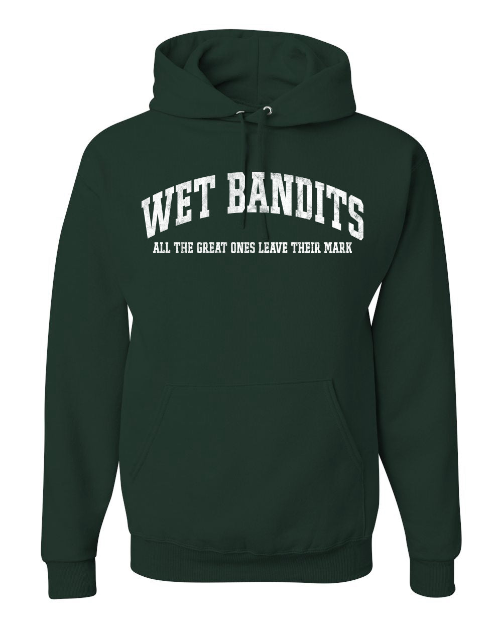 Vintage Movie Quote Wet Bandits Leave They're Mark Christmas Unisex Hoodie Sweatshirt
