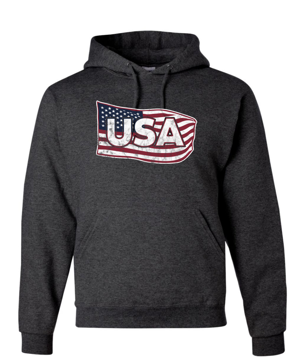 USA Winter Team Sports Fan Collection | USA Flowing Flag Sweater, Unisex Hoodie Sweatshirt