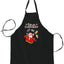 Cats for Everybody, Cute Santa Claus Ugly Christmas Sweater Ugly Christmas Butcher Graphic Apron for Kitchen BBQ Grilling Cooking