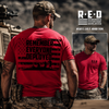RED Friday US Military Shirt Remember Everyone Deployed American Pride T-Shirt for Men