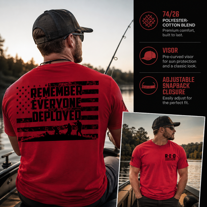 Wild Bobby RED Friday US Military Shirt